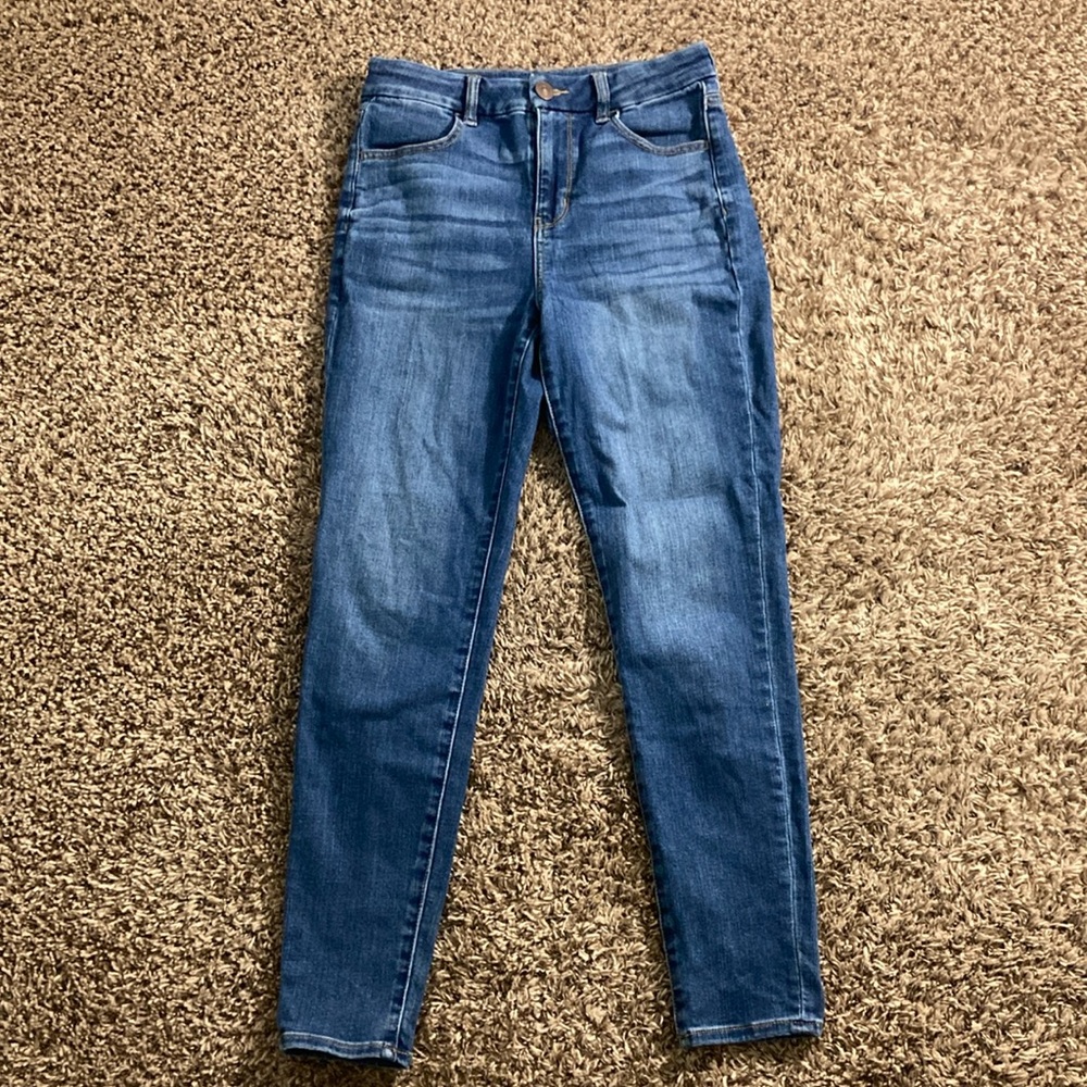 AE curvy hi-rise jeggings